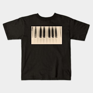 Vintage Piano Kids T-Shirt